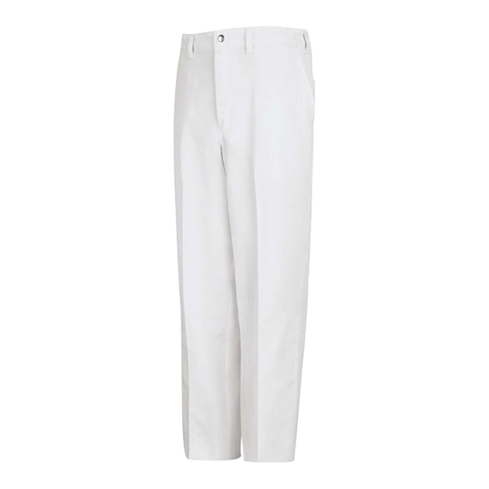 COPY - Red Kap Men's Classic-Fit Cook Pants, Size: 32-36U, White